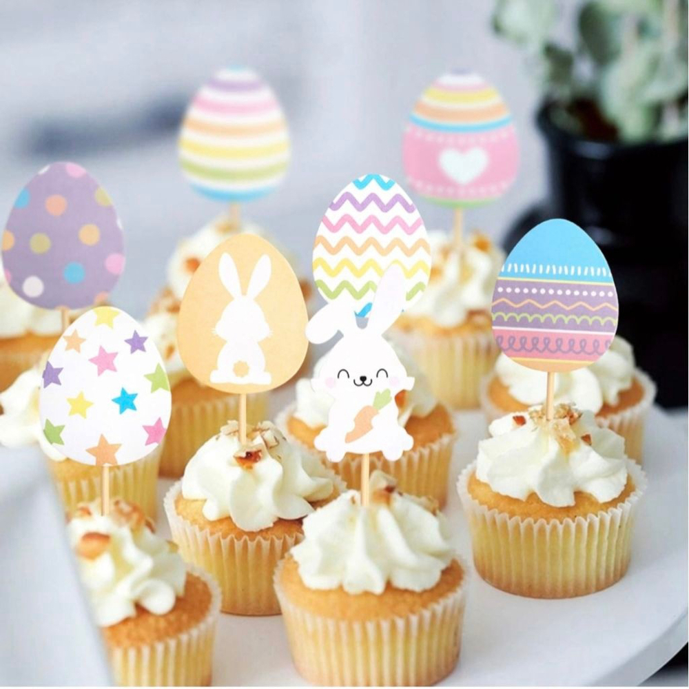 Easter Cupcake Toppers, 30pcs - Picture 8 of 10